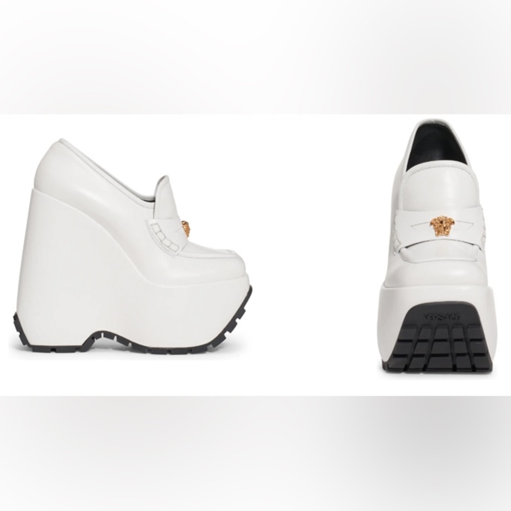 Versace: Medusa Triplatform Wedge
